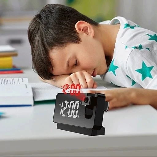 ساعت دیجیتال پروژکتوری آینه ای رومیزی S282 کد ۴۸۰۶