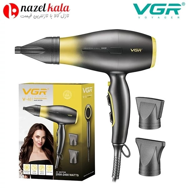 سشوار وی جی آر مدل V-461 کد ۴۶۹۵