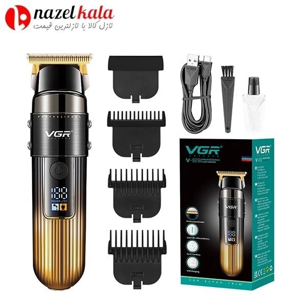 ماشین اصلاح VGR وی جی آر مدل 929 کد ۴۶۷۴