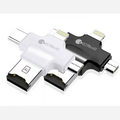 او تی جی کارتخوان کوتتسی Coteetci iUSB 4 In 1 Card کد ۴۶۶۹