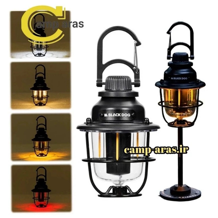 چراغ فانوسی شارژی فندک دار بلک داگ CBD2450ZM013 کد ۴۵۹۹