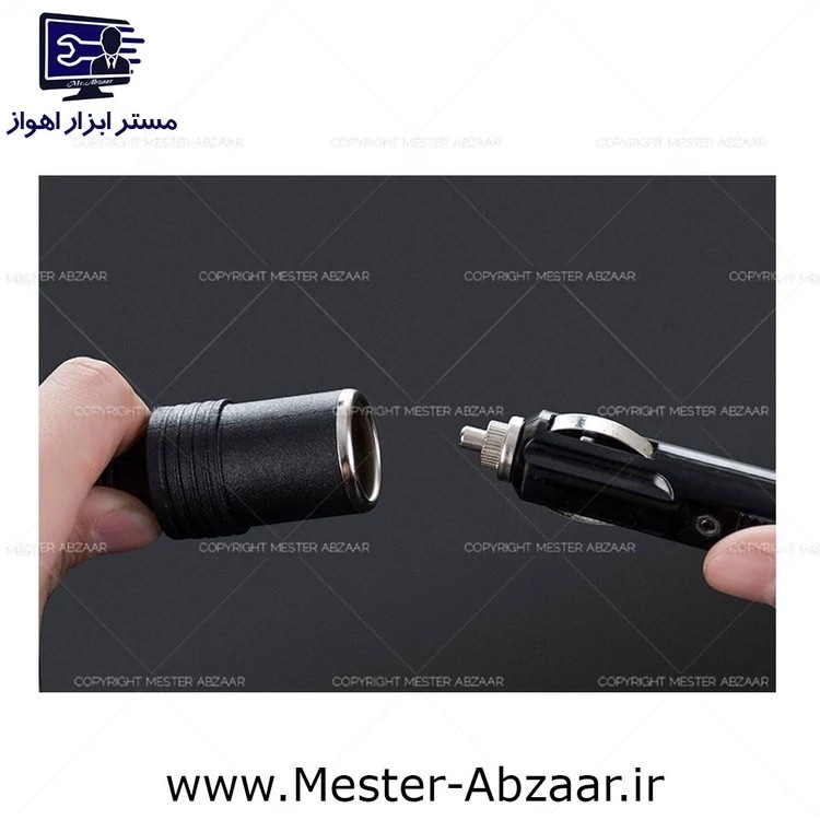 مبدل تبدیل برق شهری 220 به 12 ولت فندکی باتری ماشین 10 و 15 و 20 آمپر انتخابی آداپتور کیفیت بالا آدابتور مدل TRANS 220TO کد ۴۵۸۶