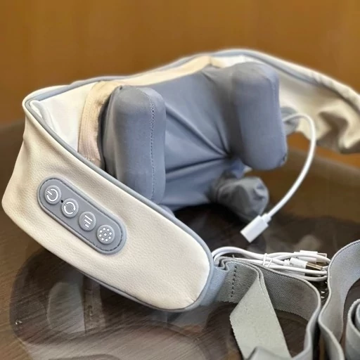 ماساژور گردن و شانه مدل HJ-188 کرم ا Shoulder and neck massager  کد ۴۵۶۸