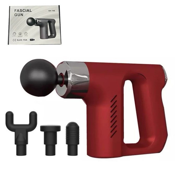 ماساژور برقی گان مدل KH-740 Fascial Gun Massager KH-740 کد ۴۵۶۳