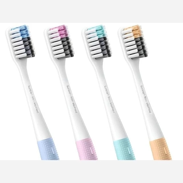 بسته 4 عددی مسواک شیائومی به همراه پک نگهداری Xiaomi Doctor B کد ۴۵۵۸