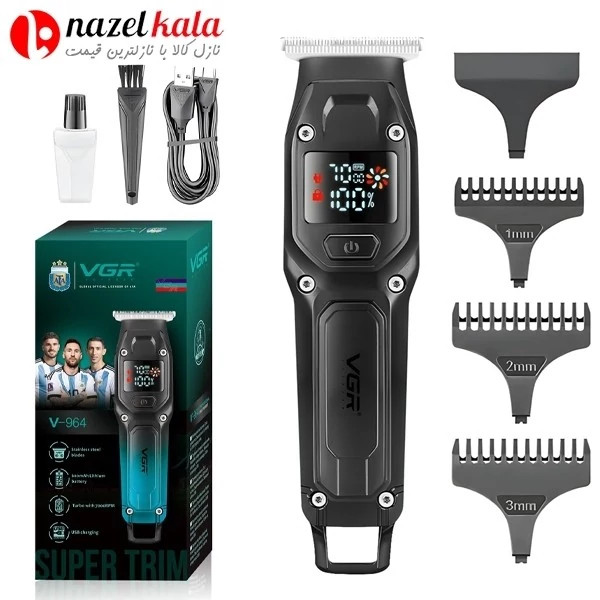 ماشین اصلاح وی جی آر مدل v-964 کد ۴۵۲۸