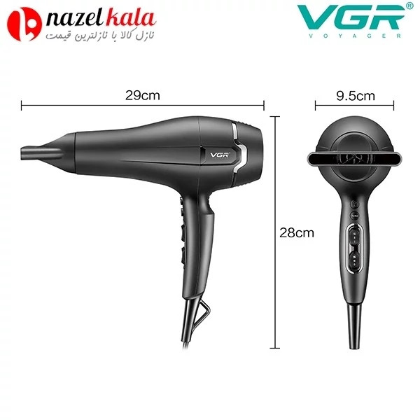 سشوار وی جی آر مدل V-450 کد ۴۴۵۹