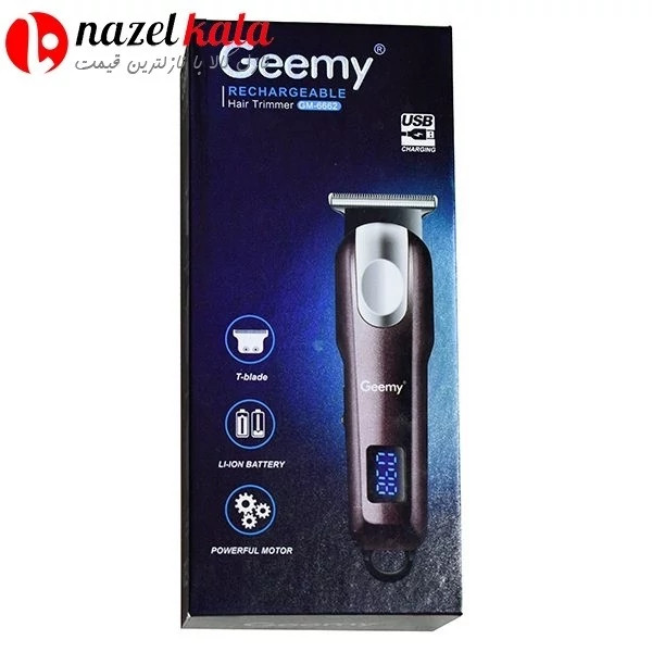 ماشین اصلاح جیمی مدل GM-6662 کد ۴۴۵۵