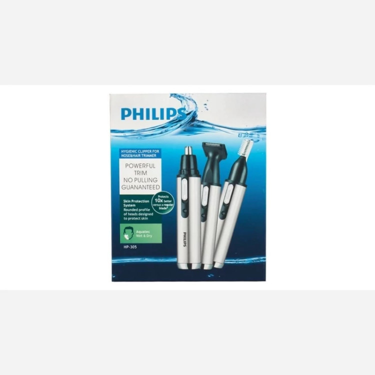 موزن سه کاره گوش،بینی و ابرو فیلیپس مدل HP-305 کد ۴۴۳۴