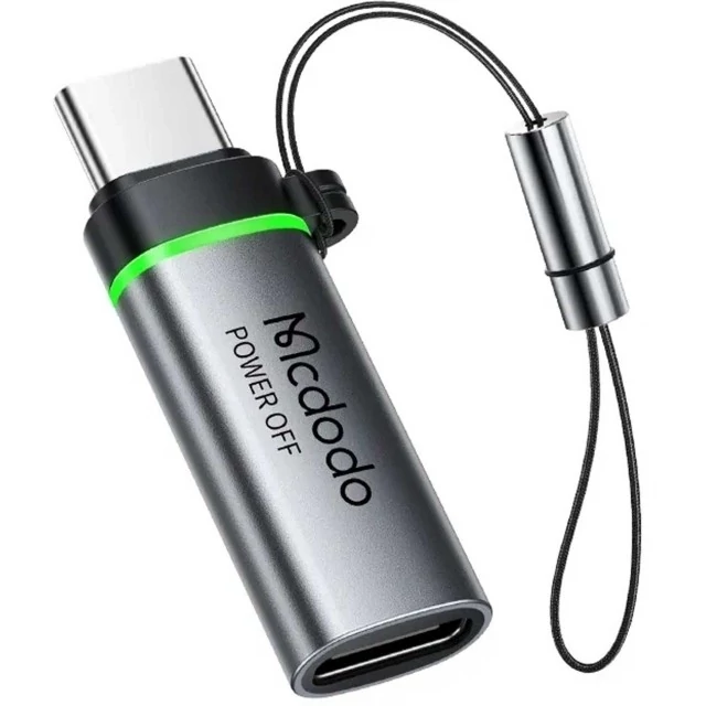 مبدل اوتی جی  آیفون تایپ سی به تایپ سی با قابلیت قطع خودکار شارژ مک دودو OT-245 Mcdodo USB-C to USB-C  کد ۴۴۱۷