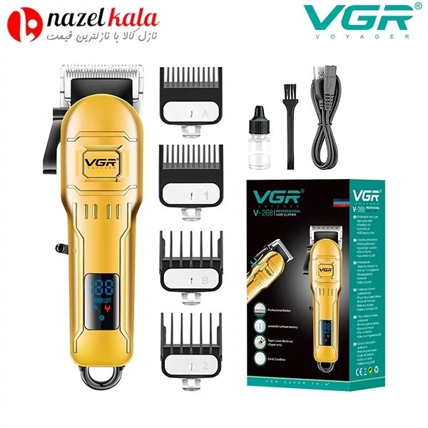 ماشین اصلاح وی جی آر مدل v-268 کد ۴۴۱۶