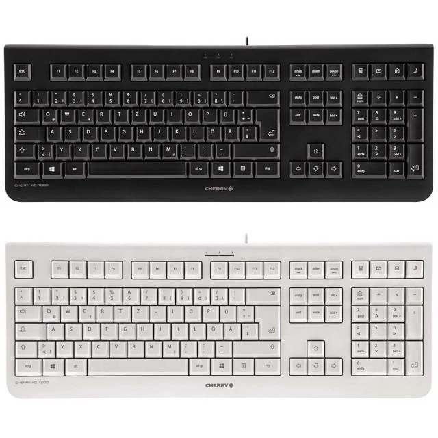 کیبورد سیمی USB چری KC 1000 CHERRY کد ۴۴۱۲