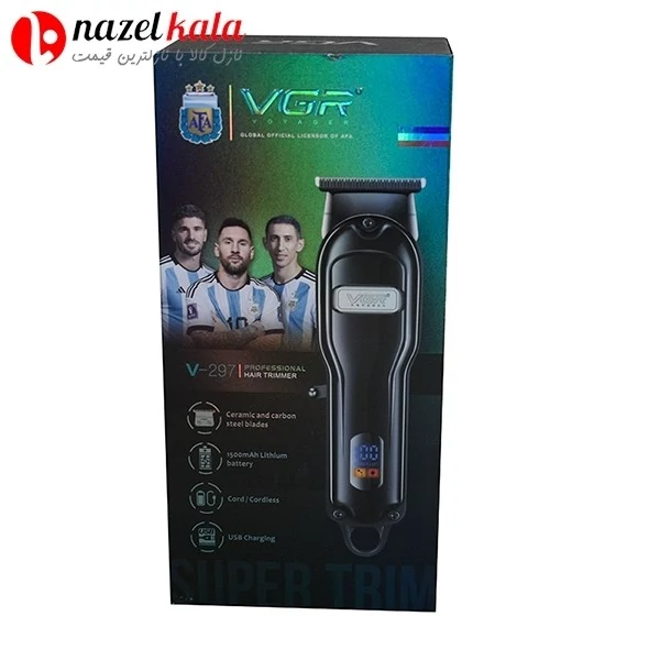 ماشین اصلاح وی جی آر مدل V-297 کد ۴۲۷۹