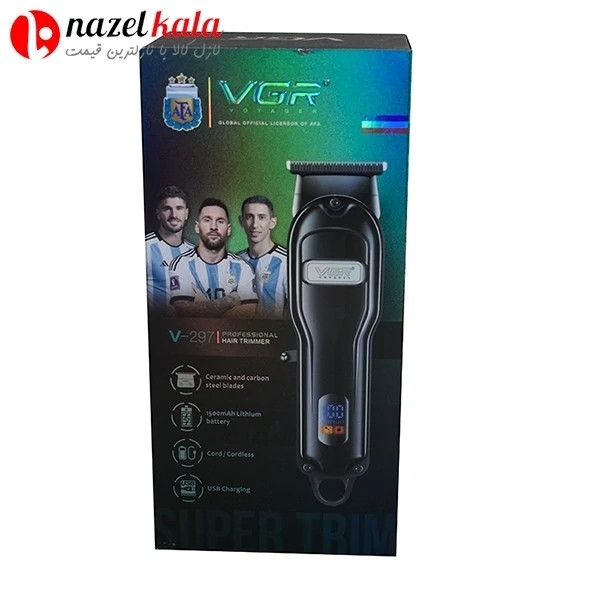 ماشین اصلاح وی جی آر مدل V-297 کد ۴۲۷۹