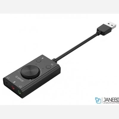 کارت صدا اکسترنال اوریکو Orico USB External Sound Card کد ۴۲۷۴