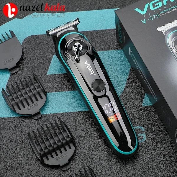 ماشین اصلاح وی جی آر مدل V-075 کد ۴۲۰۱