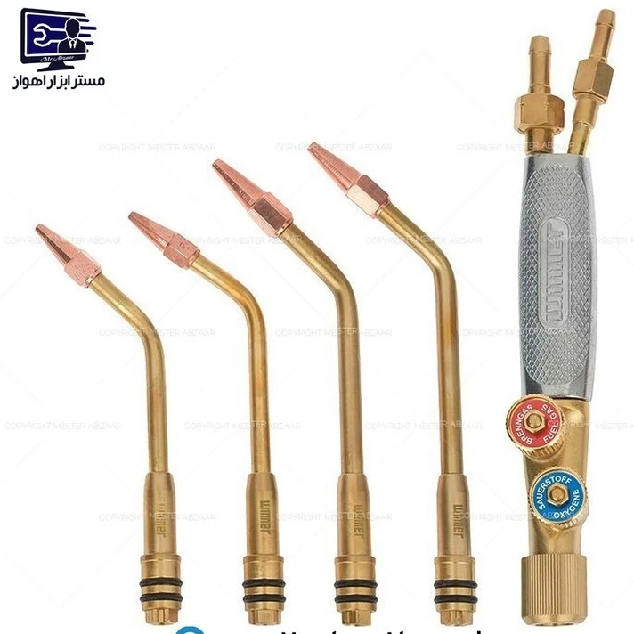 سر پیک 5 عددی جوشکاری و هوا جوش طرح گلور برند وینر مدل W-037JO کد ۴۱۸۶
