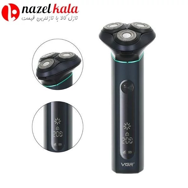 ماشین اصلاح موی صورت وی جی ار مدل V-310 کد ۴۱۳۷