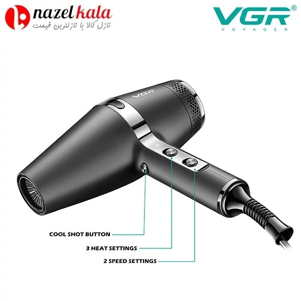 سشوار وی جی آر مدل V-451 کد ۴۱۱۷