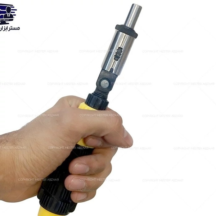 ست بیت و بکس 41 عددی جغجغه ای و پیچ گوشتی تاشو درایو 1/4 ام مدل HF 41PC کد ۴۱۱۳