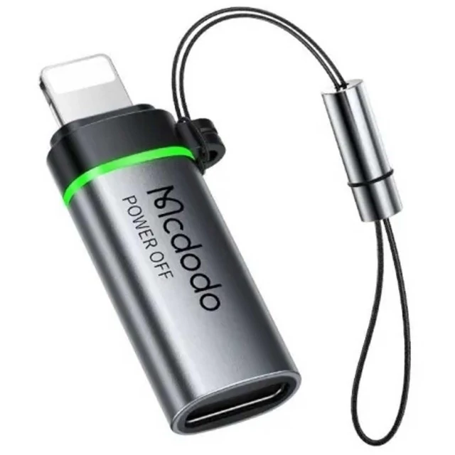مبدل اوتی جی آیفون تایپ سی به لایتنینگ با قابلیت قطع خودکار شارژ مک دودو OT-259 Mcdodo USB-C  کد ۴۱۰۱