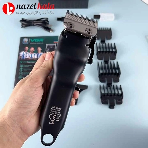 ماشین اصلاح وی جی آر مدل V-251 کد ۴۰۹۵