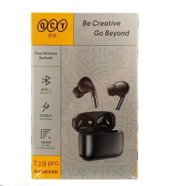 هندزفری بلوتوثی کیو سی وای (QCY) مدل T18 PRO کد ۴۰۶۹