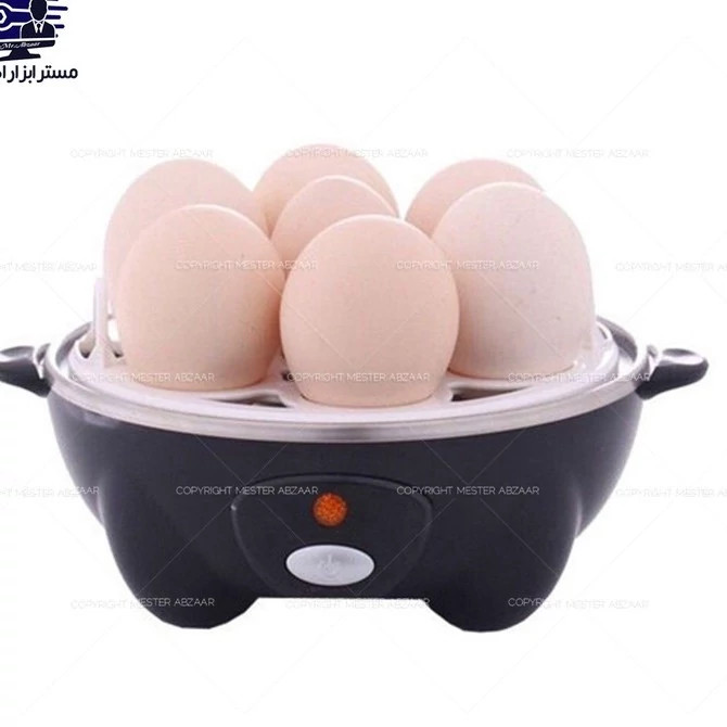 تخم مرغ آب پز کن درب استیل 360 وات مخزن 7 عددی فوما ژاپن خانگی تخم مرغ پز مدل FUMA JAPAN FU-853 کد ۴۰۵۳