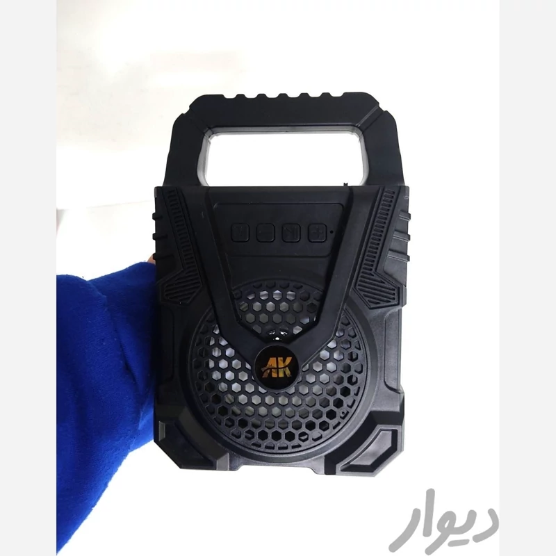 اسپیکر بلوتوثی قابل حمل آکی مدل AK-1301 ا AK-1301S. AK-1301S portable Bluetooth speaker کد ۴۰۳۷
