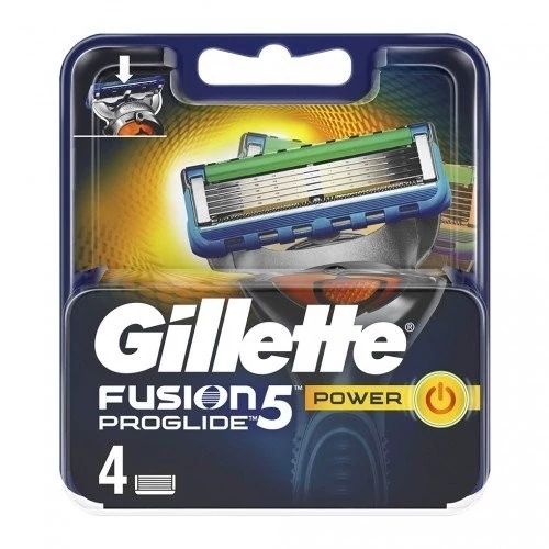 تیغ یدکی ژیلت فیوژن 5 پروگلاید 4عددی (سفارش اروپا)  Gillette Fusion 5 ProGlide کد ۴۰۱۹