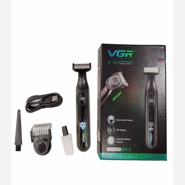 ماشین اصلاح صورت و بدن (بادی گرومر) وی جی ار VGR V-360