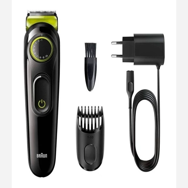ماشین اصلاح و ریش تراش چند کاره براونBraun Bt3221 کد ۳۷۱۸
