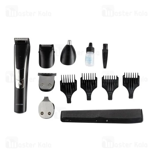 ست اصلاح مو گرین لاین Green Lion 5 in 1 Grooming Set GN5N1GROMSTBK