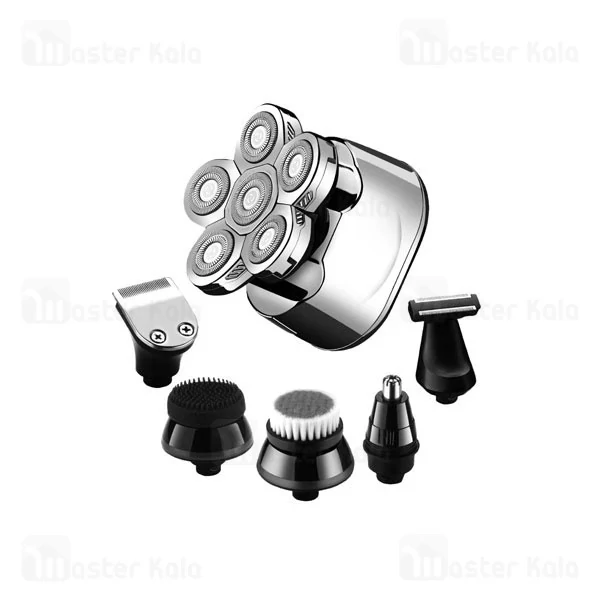 ماشین اصلاح چند کاره پرودو Porodo Multi-Function Head Shaver PD-LS6IN1S کد ۳۶۰۳