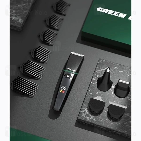 ست اصلاح مو گرین لاین Green Lion Grooming Kit GN5N1HGRKITBK کد ۳۴۳۲