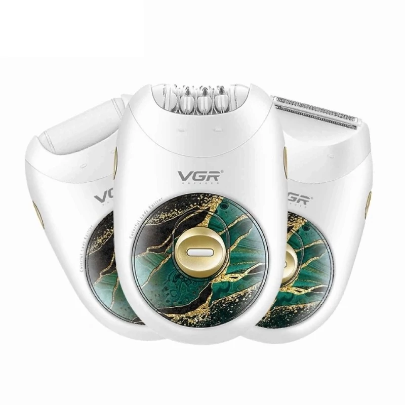 اپیلاتور سه کاره وی جی آر مدل V-736 کد ۲۰۴۲