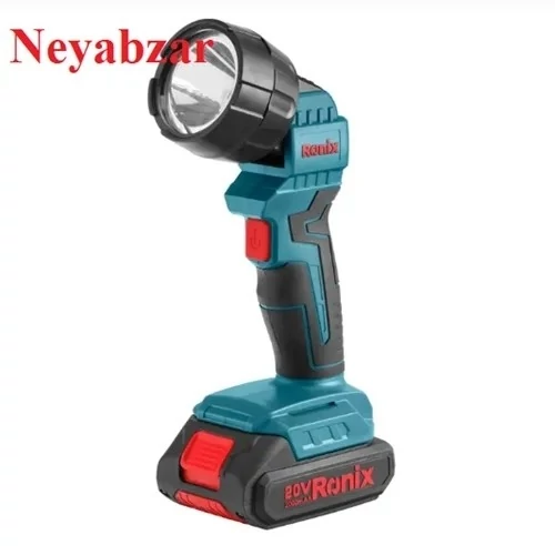 چراغ کار شارژی 20 ولت 8630 رونیکس کد ۱۵۲۳