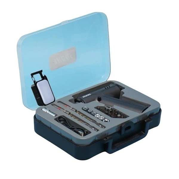 پیچ گوشتی شارژی ام دی اچ ال مدل MD-8728 مجموعه 30 عددی کد ۱۳۳۷