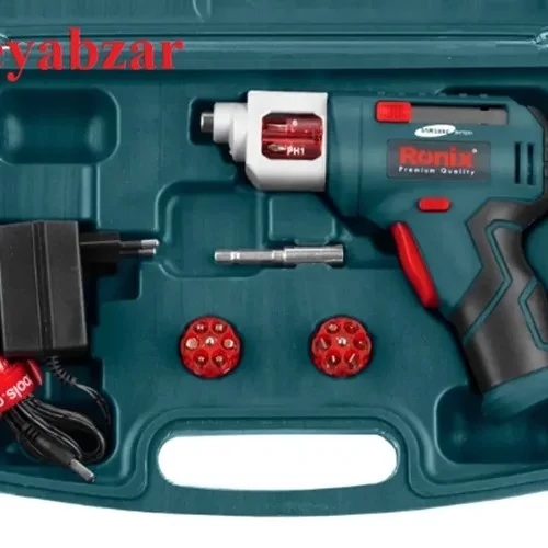 پیچ گوشتی شارژی خشابی 3.6 ولت8505 رونیکس کد ۱۲۵۶