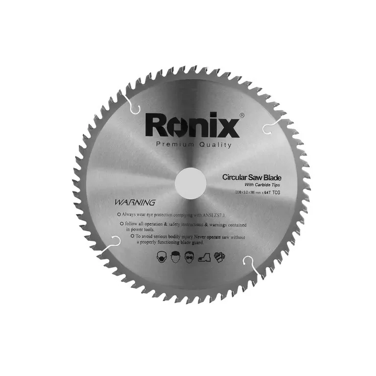 تیغ اره الماسه 230 64 MDF رونیکس مدل  RH-5108
