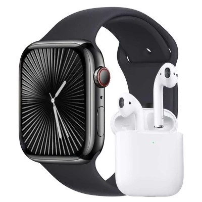 ساعت هوشمند ورنا مدل W46 MAX به همراه هندزفری مدل Airpod 34