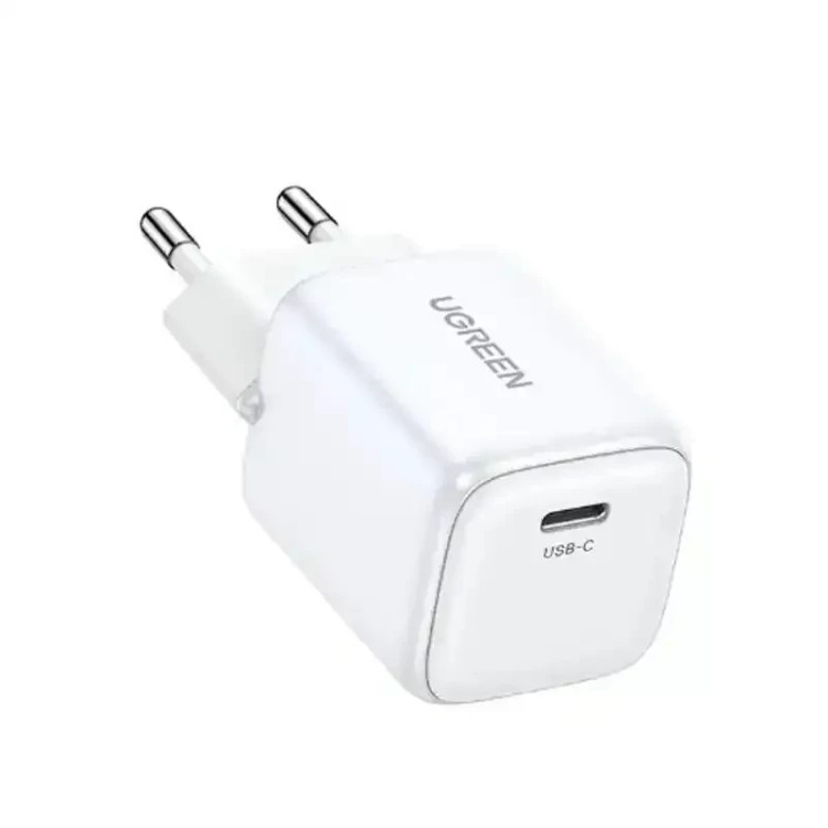 شارژر دیواری یوگرین مدل CD319 توان ۳۰ وات با پورت USB-C