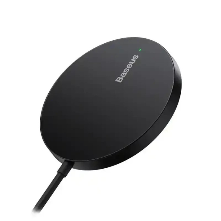 شارژر بی سیم 15 وات باسئوس Simple Mini3 Magnetic CCJJ040001