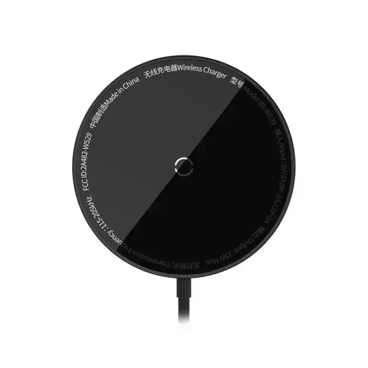شارژر بی سیم 15 وات باسئوس Simple Mini3 Magnetic CCJJ040001