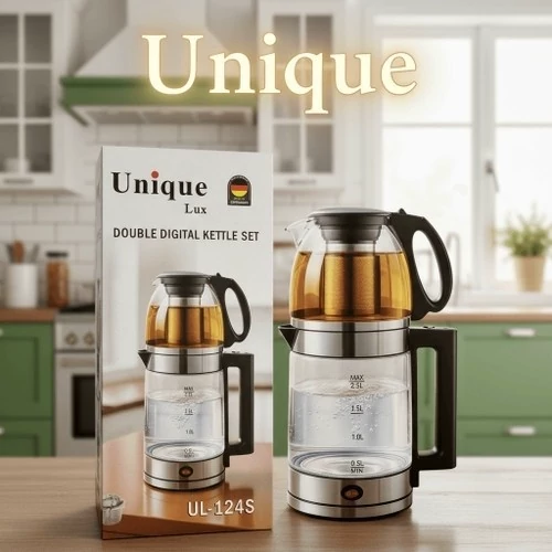 چایی ساز روهمی وارمردار یونیک مدل UL-124 کد  ۹۸۶۹