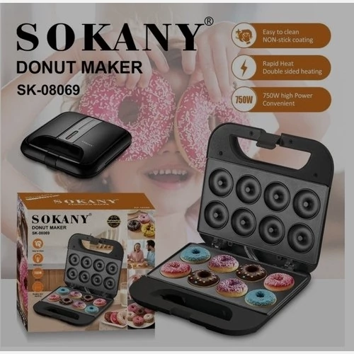 دونات ساز سوکانی مدل  SK-08069 کد ۹۸۶۴