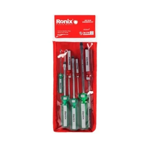 مجموعه 7 عددی پیچ گوشتی مدل RH-2702 رونیکس  کد ۹۸۴۰