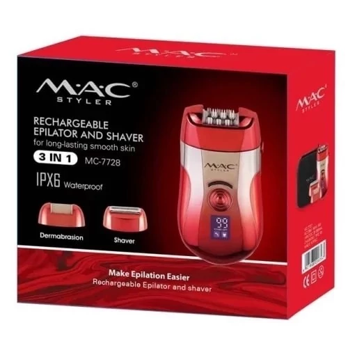 اپیلاتور مک استایلر مدل MC-7728 کد ۹۷۰۵