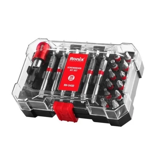 ست سری پیچ گوشتی 19 عددی مدل RH-5450 رونیکس کد ۹۵۱۷