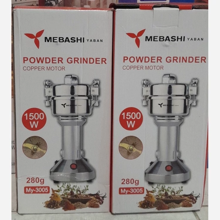 آسیاب صنعتی مباشی مدل MY-3005 ظرفیت 280 گرم کد‌۹۴۳۴